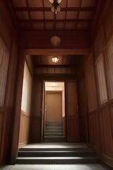 国产悬疑推理剧封面，昏暗侦探办公室中线索墙特写画面